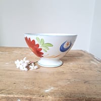 Image 2 of Lovely Hand-Painted Cafe Au Lait Bowl