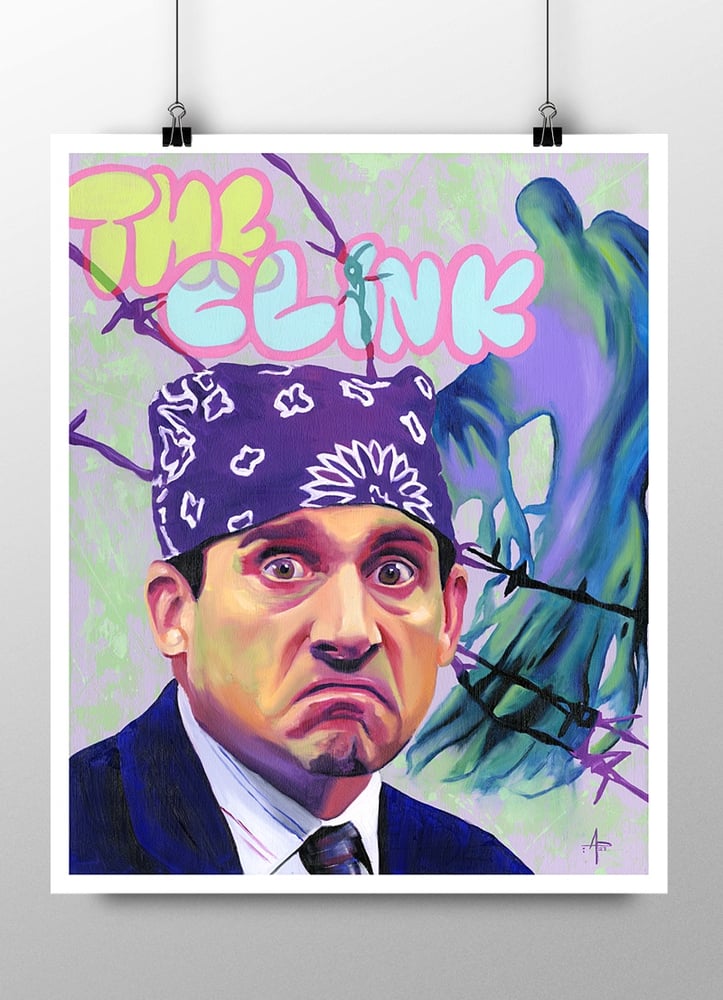 Image of ‘Prison Mike’ Print (14 x 11 inches)