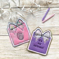 Image 4 of Gift Box Birthday Badges