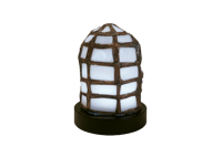 Stain Glass Lamp (White)