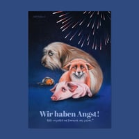 Image 1 of Nein zu Feuerwerk | Poster