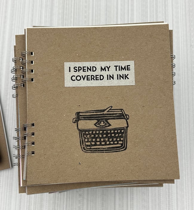 I Spend My Time Covered In Ink poetry collection