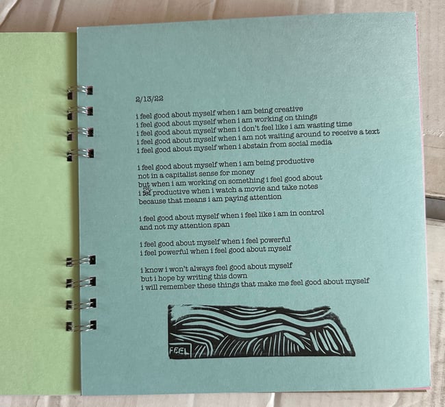 I Spend My Time Covered In Ink poetry collection