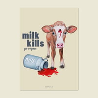 Image 1 of Milk kills | Poster