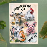 Image 2 of RespektTiere alle | Poster