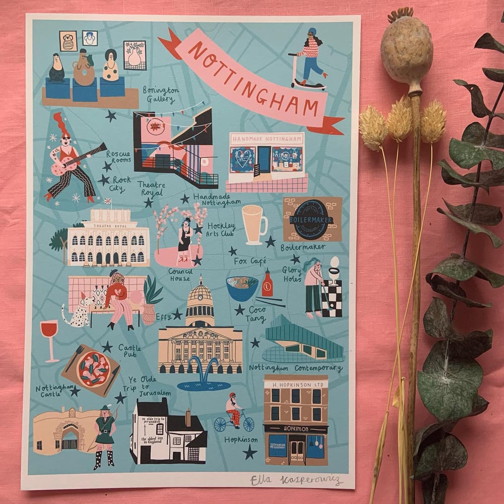 Image of UK Illustrated Maps