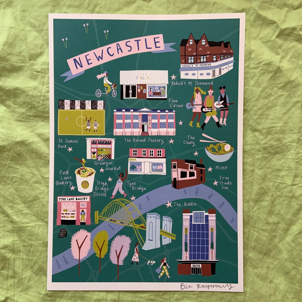 Image of UK Illustrated Maps