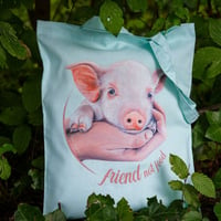 Image 3 of Friend not Food | Fabric bag