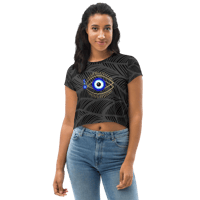 Image 6 of Evil Eye PHSH All-Over Print Crop Tee