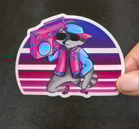Boombox Raccoon
