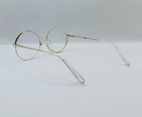 Image 2 of Gold Frame Love Note Clear Eyewear 