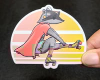 Rollerskate Raccoon