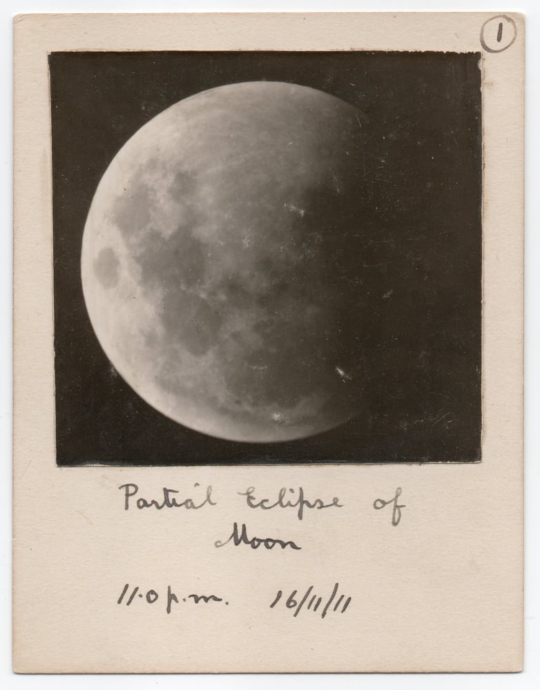 Image of Anonyme: Partial Eclipse of Moon, UK ca. 1911