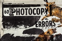 Image 1 of 60 Photocopy Errors & Textures 
