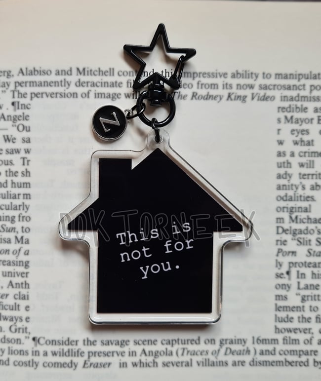 House Acrylic Charm