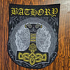 Bathory - Mjolnir Woven Back Patch 