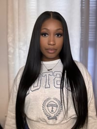 Image 1 of Unice Silky Straight Pre-Everything Glueless Lace Frontal Wig 