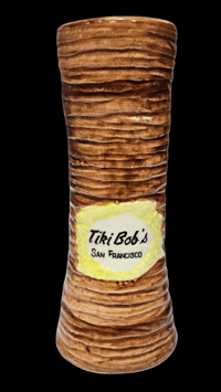 Image 2 of Vintage Original Tiki Bob's San Francisco Mug FREE SHIPPING 