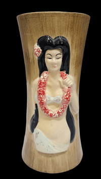 Image 1 of Vintage OMC Hula Girl Mug FREE SHIPPING 
