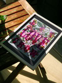 Image 1 of Let Love Grow | Limited Edition Letterpress Print