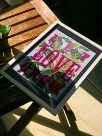 Image 3 of Let Love Grow | Limited Edition Letterpress Print
