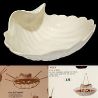 Image 1 of Vintage Spurlin Clamshell Bowl Aku Aku Chin Tiki Islander FREE SHIPPING 