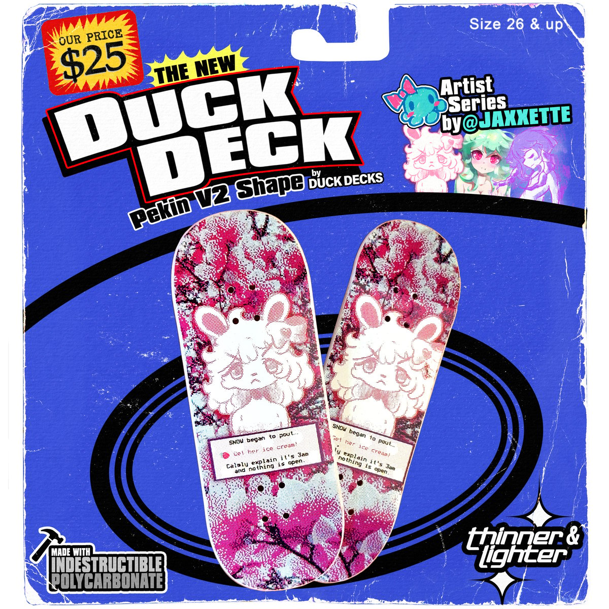 Duck Deck - Snow (26mm-34mm)