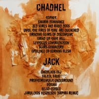 Image 2 of Chadhel / Jack - split LP 