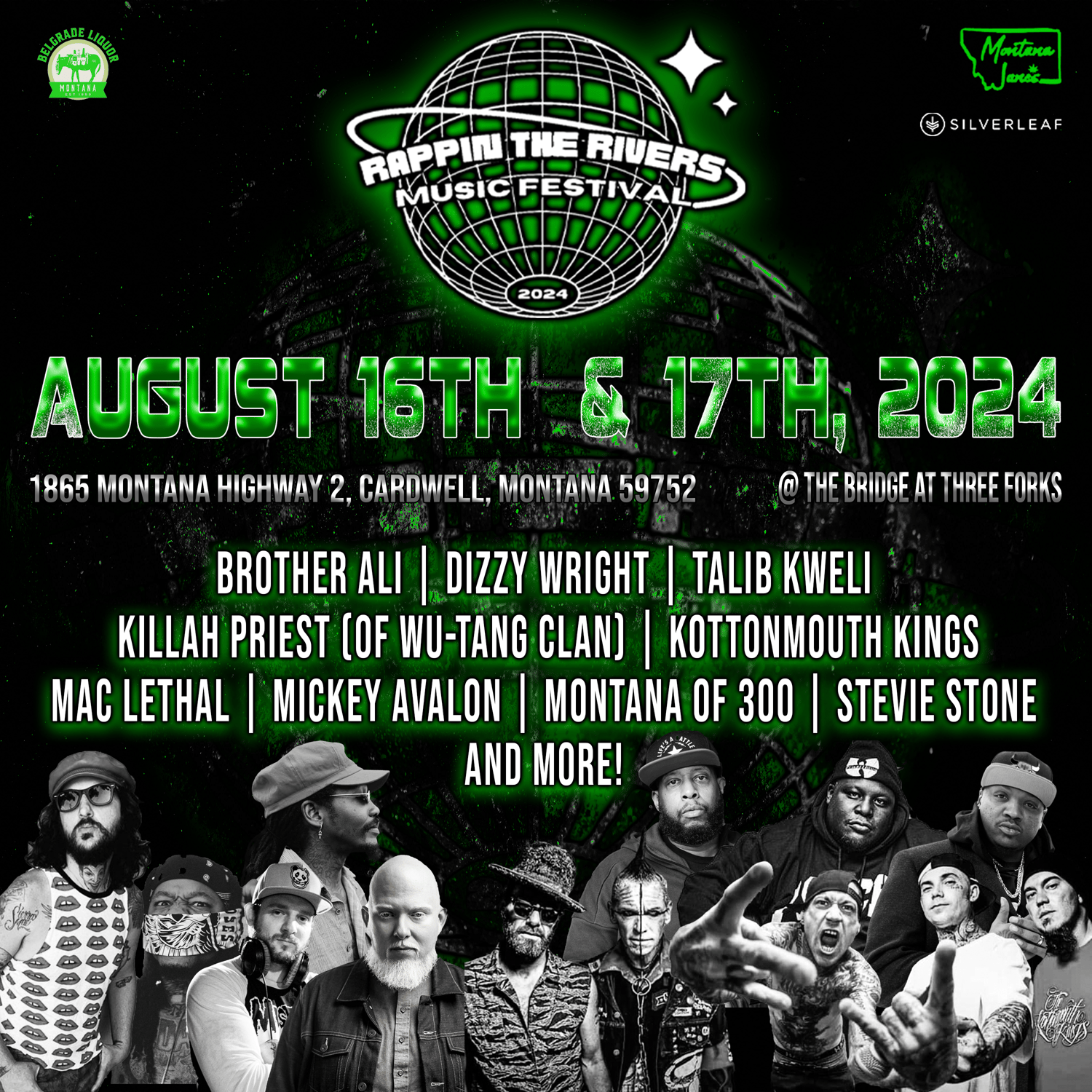 General Admission Ticket - RAPPIN' THE RIVERS MUSIC FESTIVAL 2024