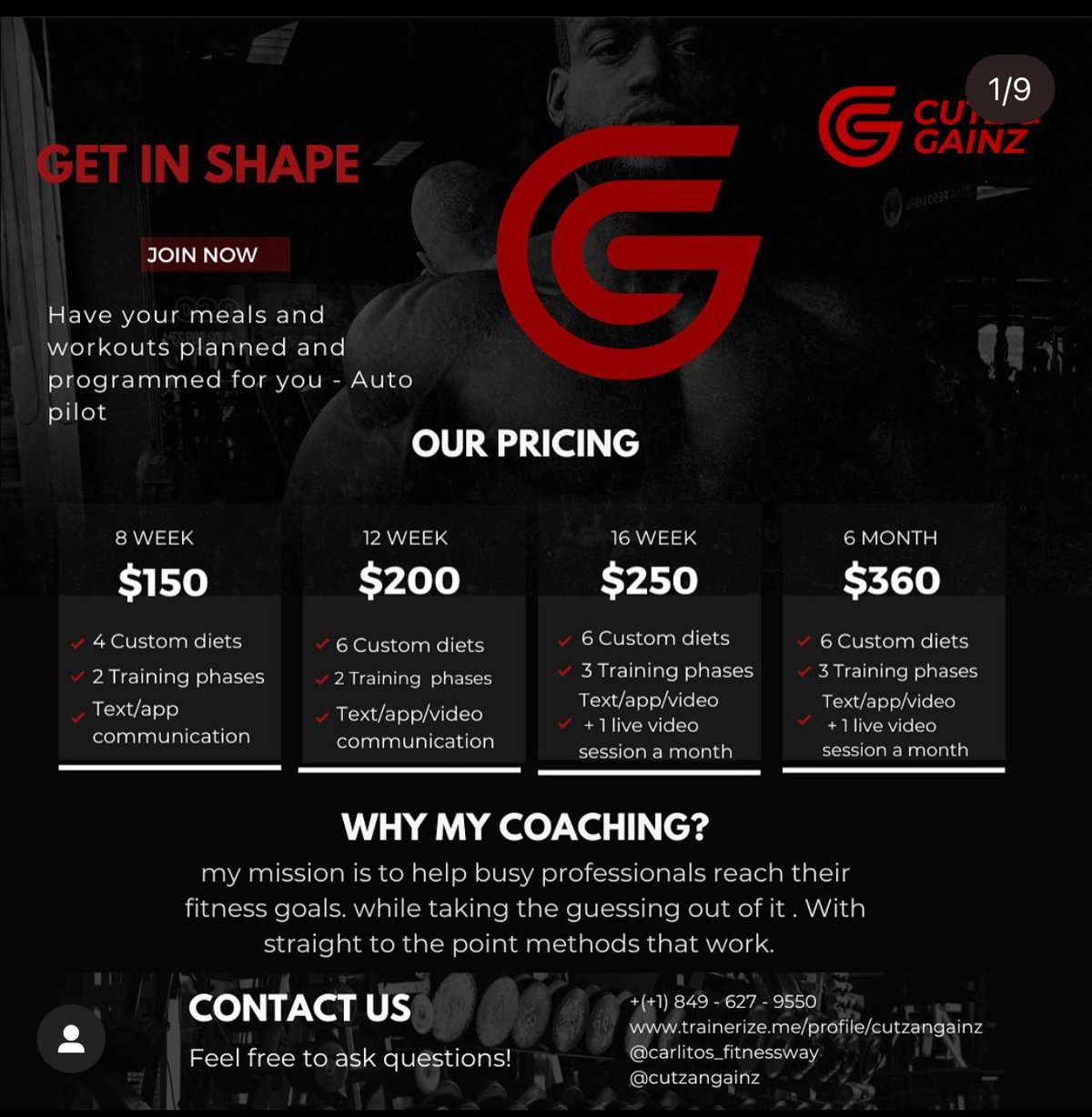 C&G 6 month coaching
