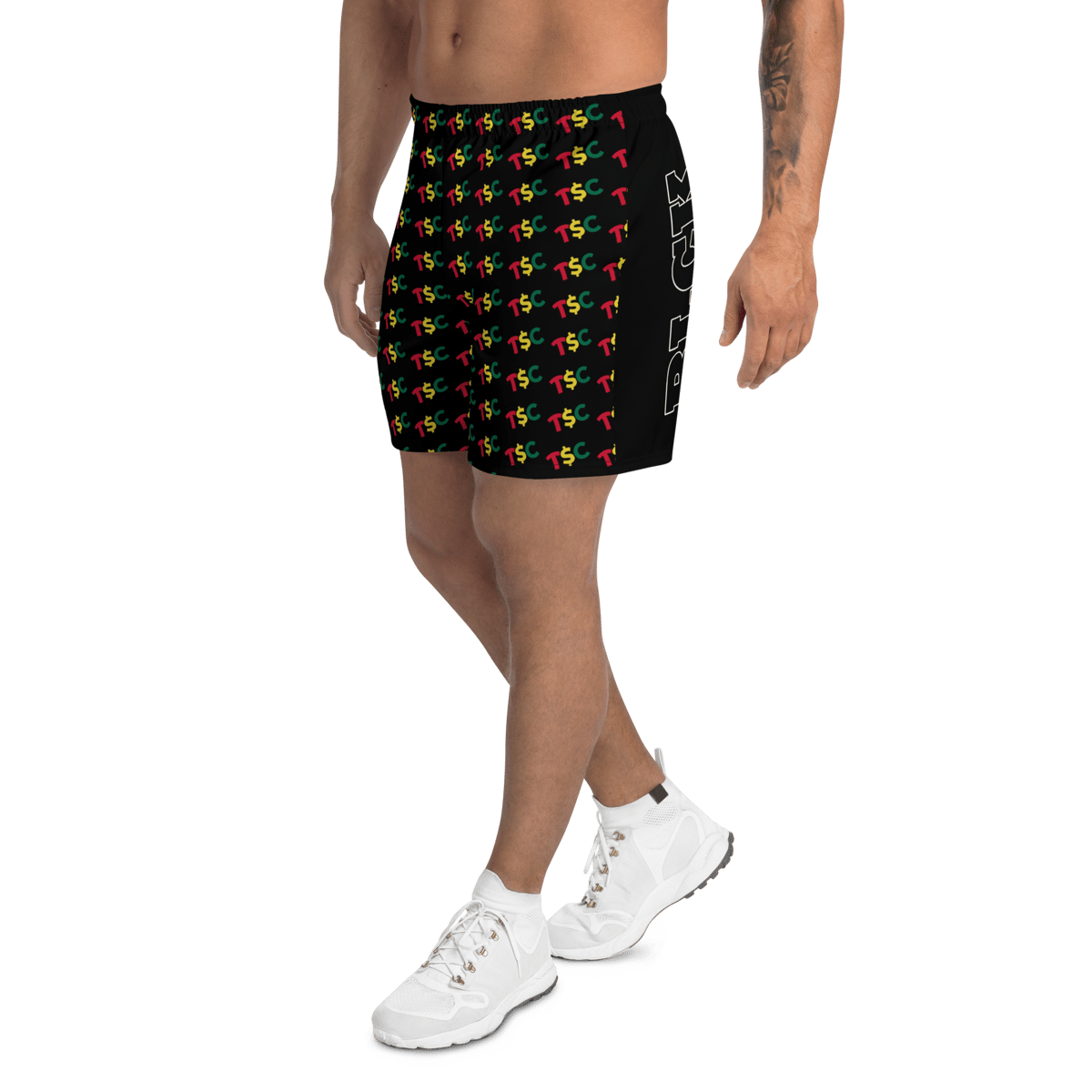 BLCK (blck) HSTRY Men's Recycled Athletic Shorts | dkrolla67