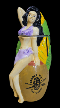 Image 1 of Trader Vic's Las Vegas XL Lidded Mug FREE SHIPPING!