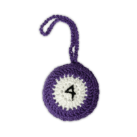 Image 1 of Lucky 4 Ball ⋆ Bag Charm