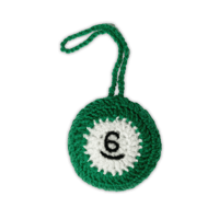Image 1 of Lucky 6 Ball ⋆ Bag Charm