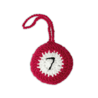 Image 1 of Lucky 7 Ball ⋆ Bag Charm