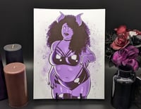 Image 1 of Purple Demon - 11X14 Art Print