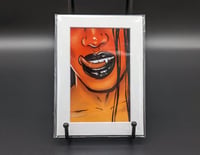 Image 3 of Fangs - 4x6 Matted print