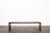 CLIPPED WING 1800MM BENCH IN AMERICAN WALNUT