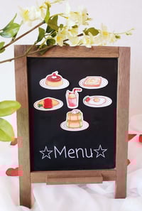 Image 1 of Cafe Classics Vinyl Stickers