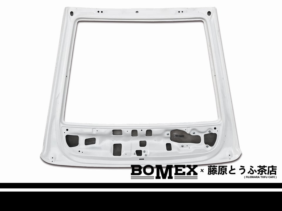 BOMEX x FUJIWARA TOFU CAFE Fiberglass Rear Hatch For 1983-1987