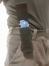 Folding Training Tactical Knife Steel Martial Arts Dull Plastic Handle Toy