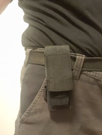 Image 11 of Folding Training Tactical Knife with COVER Steel Martial Arts Dull Plastic Handle Toy 