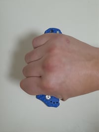 Image 13 of Folding Training Tactical Knife with COVER Steel Martial Arts Dull Plastic Handle Toy 