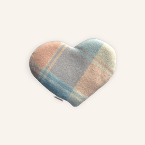 Image of Wheat Pack - Heart Shaped Pale Blue, Pale Pink & Cream