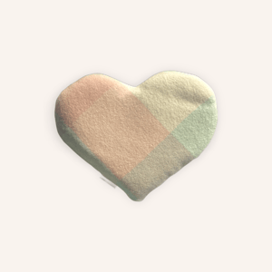 Image of Wheat Pack - Heart Shaped Peach, Pale Green & Cream 