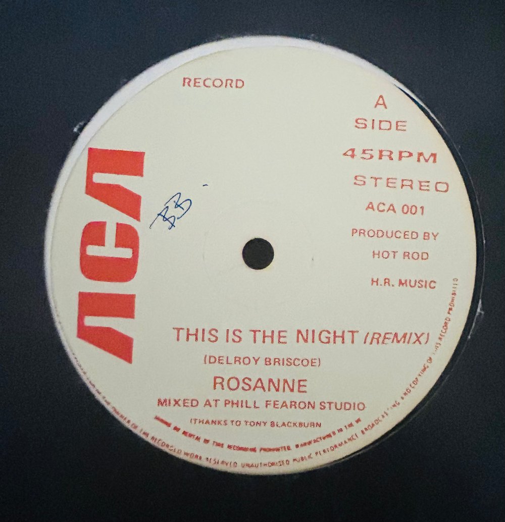 ROXANNE - THIS IS THE NIGHT (ACA RECORDS) 12"