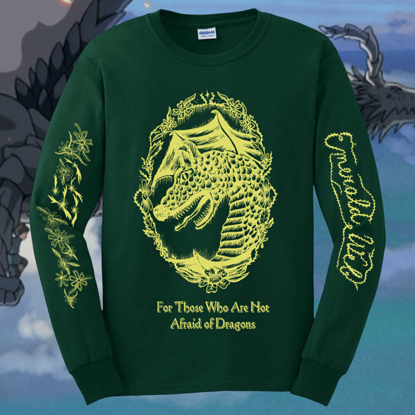 Image of Emerald Web (Long Sleeve T-Shirt)