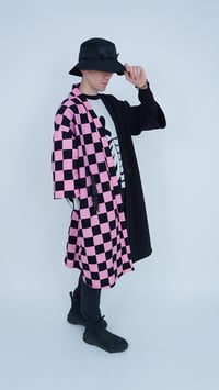 Image 1 of PRE-ORDER Checkered Pink Uwagi Outerwear Jacket