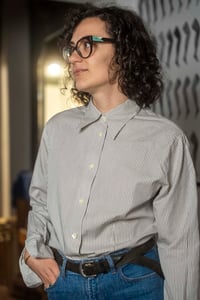Image 3 of Camicia Gessata Stefanel