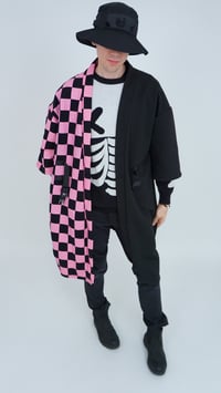 Image 2 of PRE-ORDER Checkered Pink Uwagi Outerwear Jacket